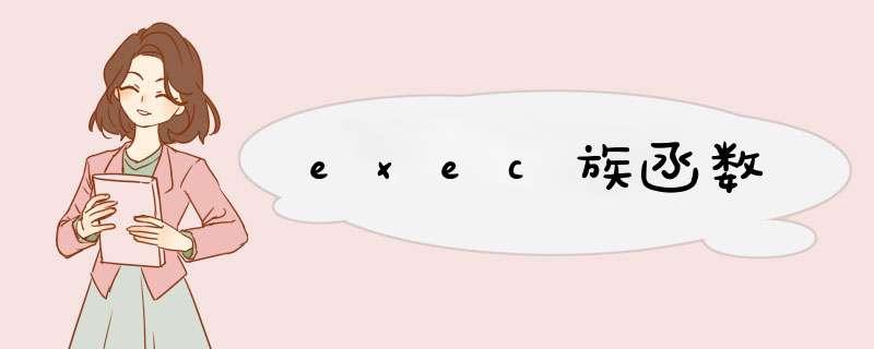 exec族函数,第1张