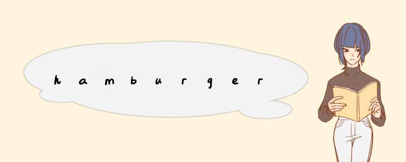 hamburger,第1张