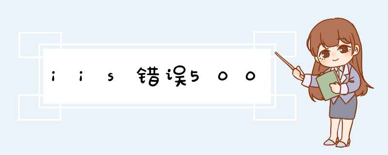 iis错误500,第1张