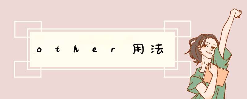 other用法,第1张
