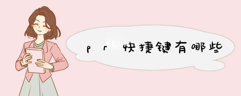 pr快捷键有哪些,第1张