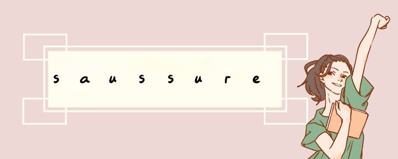 saussure,第1张