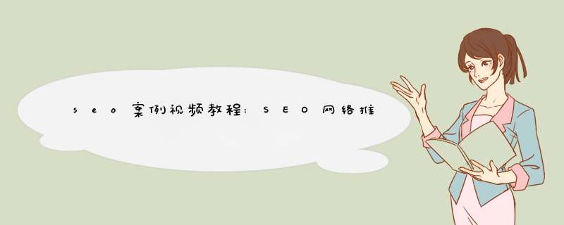 seo案例视频教程:SEO网络推广每天都需要做什么事,第1张