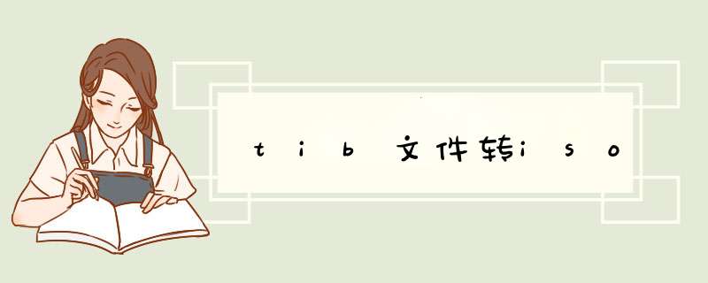 tib文件转iso,第1张