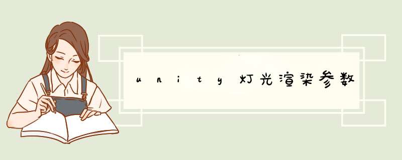 unity灯光渲染参数,第1张