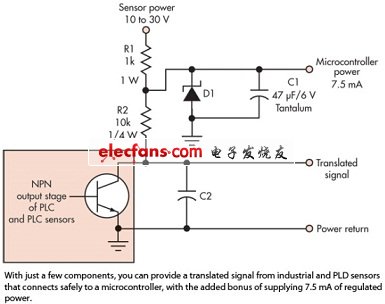 微控制器和传感器输出连接的简单接口,第2张
