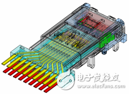 高清传输-HDMI信号的完整性分析,HDMI cable to board连接器高频结构分析模型,第6张