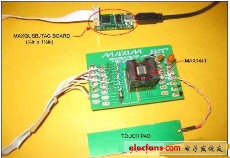 解析：MAX1441应用电路与JTAG接口板连接,第3张