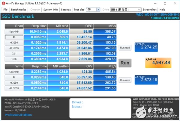 速度与容量兼容：西数WD Blue 1TB SSD评测,速度与容量兼容：西数WD Blue 1TB SSD评测,第15张