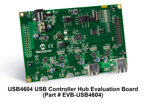 Microchip推出全新汽车级4端口USB84604 IC,EVB-USB4604,第2张