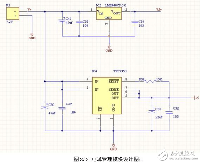 电路图天天读（8）：解读名校智能汽车电源电子电路图,电路图天天读（8）：解读名校智能汽车电源电子电路设计图,第3张