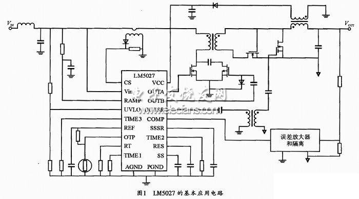 新颖电压型有源箝位正激控制IC-LM5027,第2张