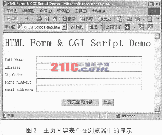 uClinux下动态Web技术的实现方法,第3张