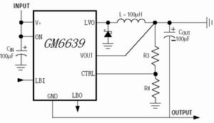 GM6639电源芯片应用电路,第4张