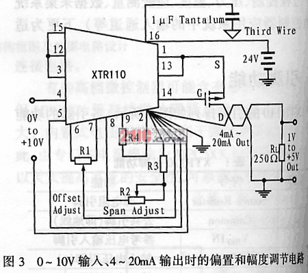 集电压／电流变换器XTR110及其应用,第3张
