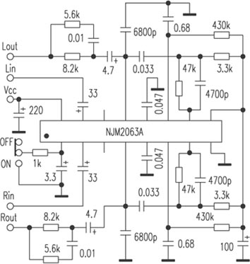 [图文]杜比Ｂ降噪ＩＣ ＮＪＭ２０６３Ａ简介,第2张