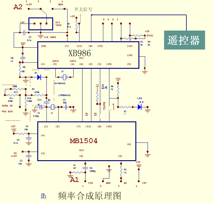 [组图]红外遥控调整频率调频立体声广播发射机的制作(BH14,第6张