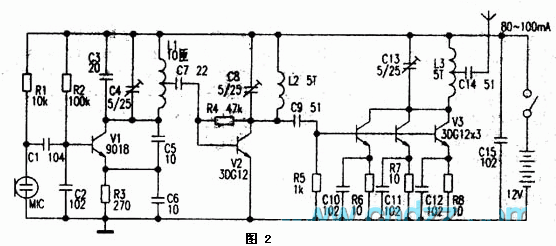 无线话筒电路原理图,第3张