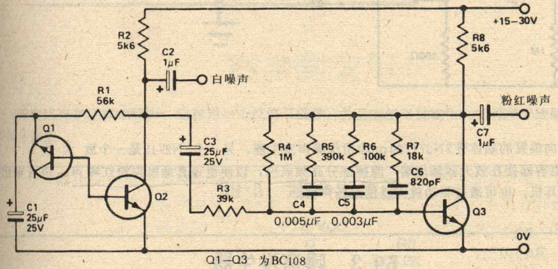 [图文]声频噪声发生器原理图,第2张