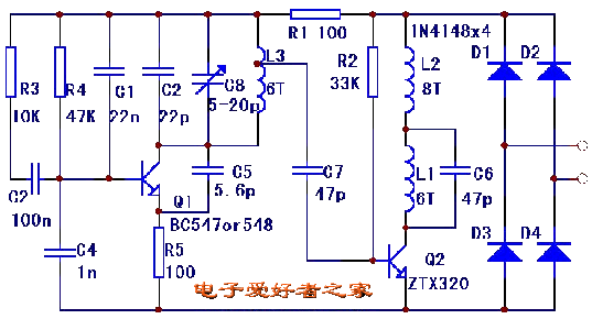 电话微型调频发射机的制作,第2张