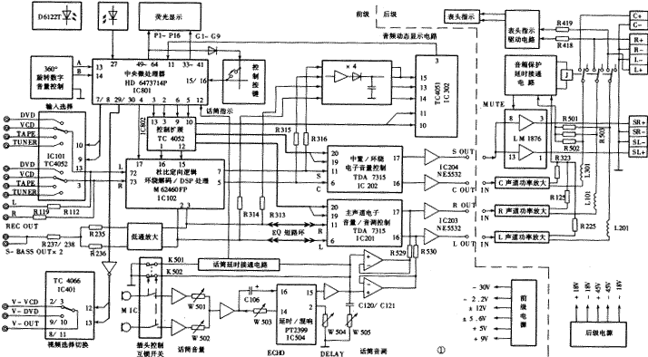 奇声AV－747DB功放原理浅析,第2张