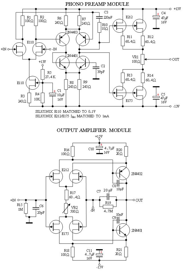 音频前置放大电路phono preamp module,第2张