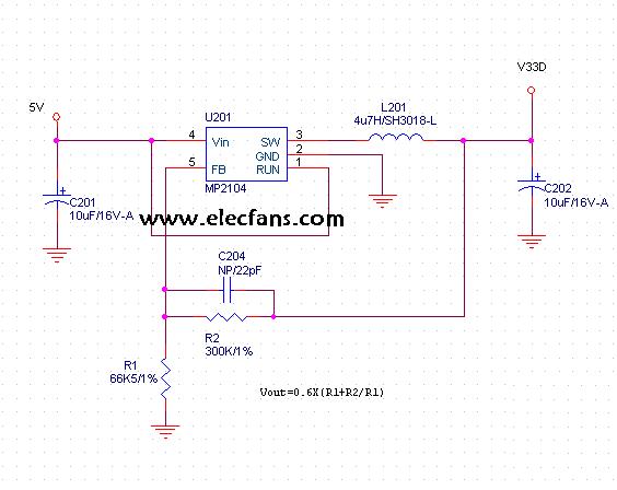 5v转3.3v 电平转换电路,第2张