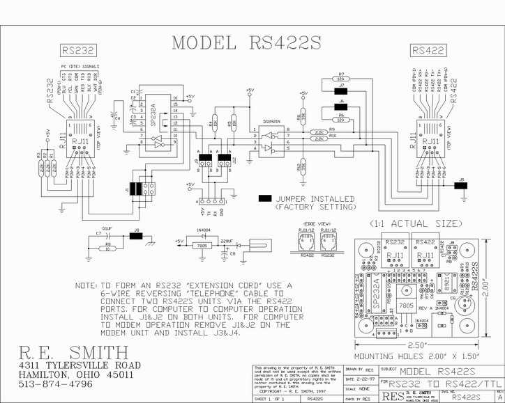 RS-232转RS-485RS-422智能转换器电路图,第5张