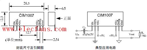 CIM1007视频信号隔离放大器,第3张