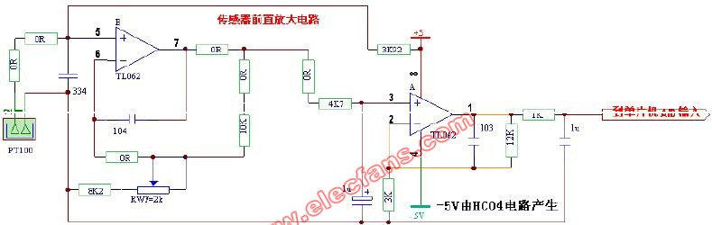 pt100测温电路(经典测温范围),第2张