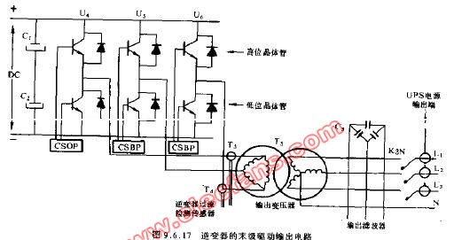 逆变器的末级驱动输出原理图,第2张