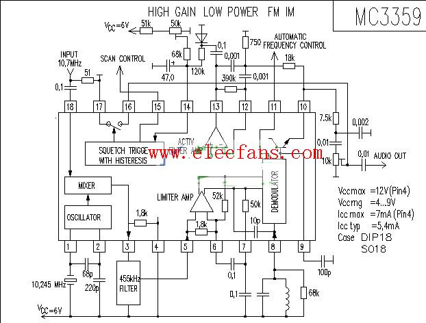 MC3359射频接收电路图,第2张