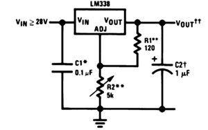 基于LT1083的大功率工业电子线路电源系统的设计,第2张