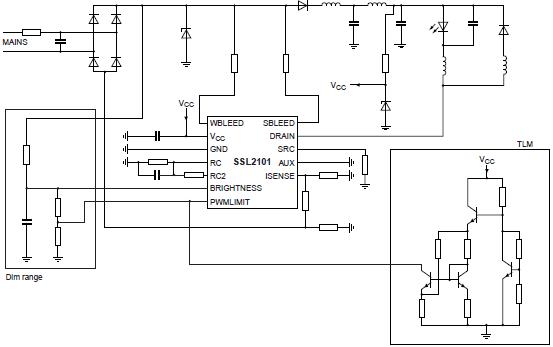 基于SSL2101可调光市电输入LED通用照明解决方案,第2张