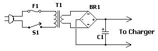 汽车电池充电器电路 (Car Battery Charger,第3张