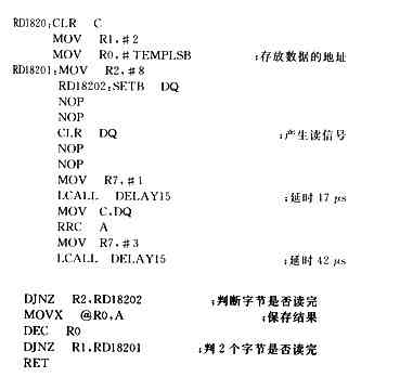 使用AT89C51和DS18B20温度测量方法,第7张