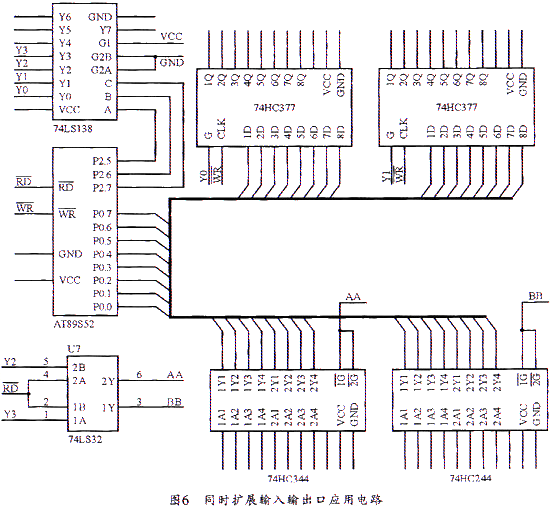 MCS-51单片机P0口扩展技术研究,第7张