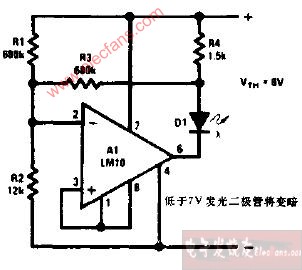 电池电平指示器电路图,第2张