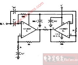 4W桥式放大器电路图,第2张