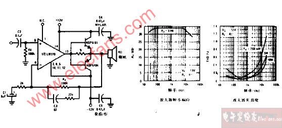 12W低失真功率放大器电路图,第2张