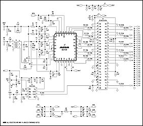 Dynamic Testing of High-Speed,Figure 1a. MAX1448 EV kit circuit schematic.,第3张