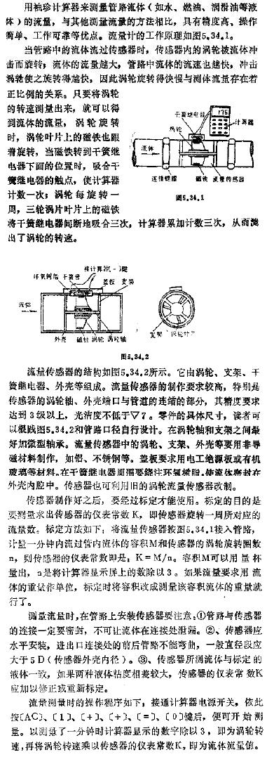 用袖珍计算器改装流量计,第2张