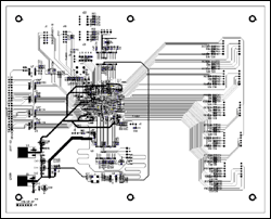 设计一个基于LED视频显示板-Designing an LE,Figure 6. FPGA PCB (7.5&quote; x 9.5&quote;).,第7张