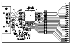 设计一个基于LED视频显示板-Designing an LE,Figure 5. DVI receiver PCB (2.25&quote; x 4&quote;).,第6张