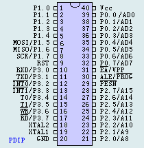 AT89S51引脚图,AT89S51单片机引脚说明及管脚定义,第2张