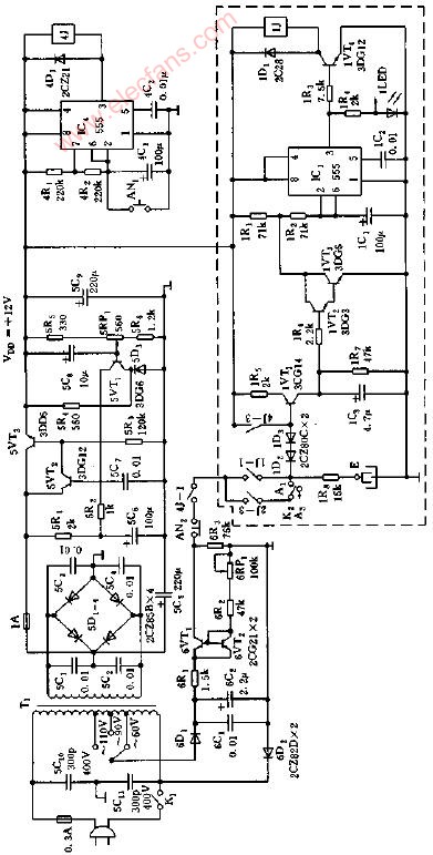 训练大白鼠的“迷路箱”电路图,第2张