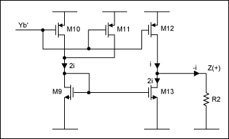 新型CCII电流传输器,图4. 电流传输器配置为CCII-,第9张