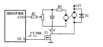 直流测速发电机与单片机的接口电路,第2张