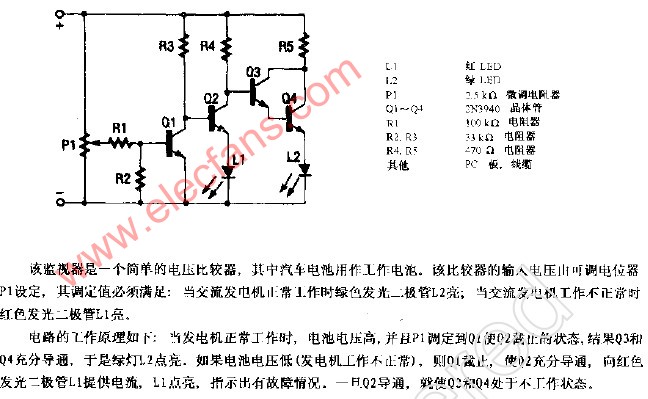 汽车电池和交流发电机监视器,第2张