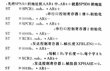 TMS320VC54x处理器McBSP接口的设计和实现,第3张